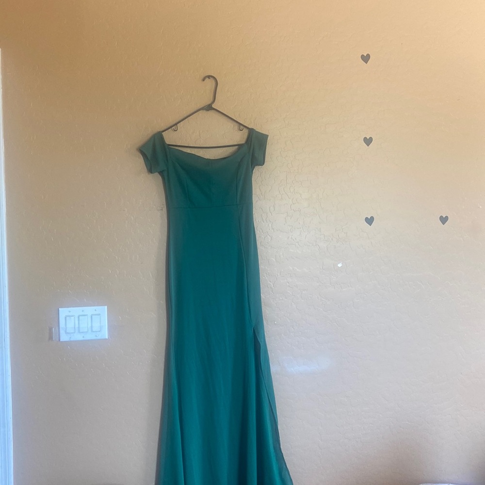 Green dress